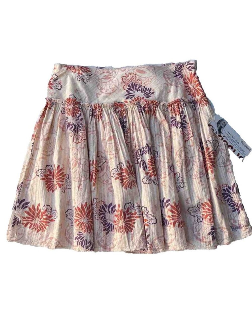 Rip Curl Pedang Floral Mini Flutter Skirt Juniors Size 9
